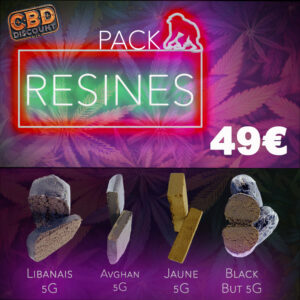 Pack Résines  – 5 g de chaque variété